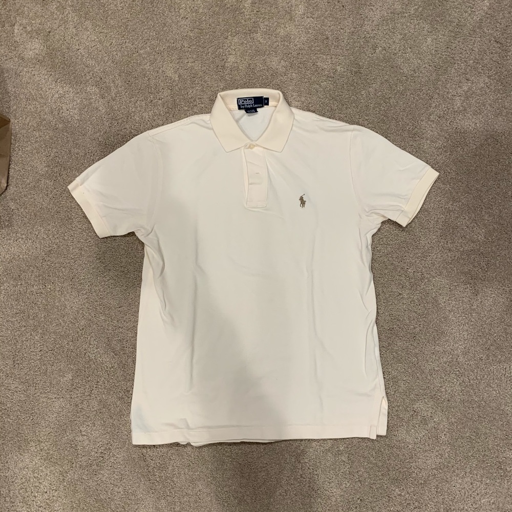 Beige Ralph Lauren Polo